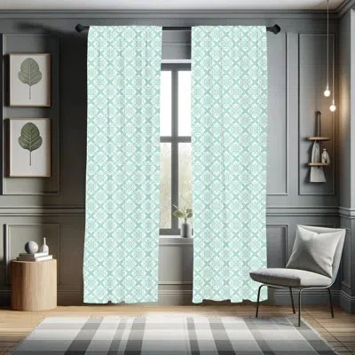 Ambesonne Semi-sheer Rod Pocket Sliding Panel