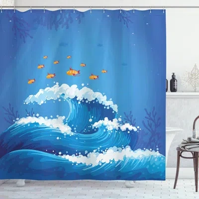 Ambesonne Shower Curtain Set + Hooks