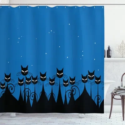 Ambesonne Shower Curtain With Hooks Included