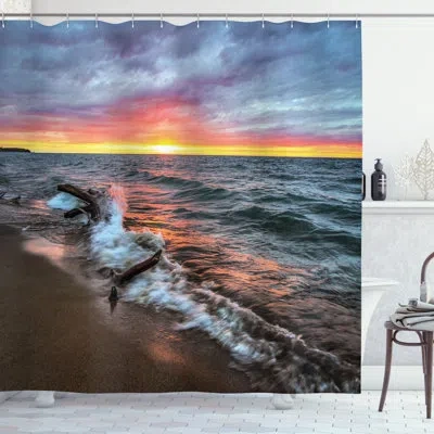 Ambesonne Shower Curtain With Hooks Included