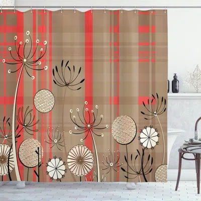 Ambesonne Shower Curtain With Hooks Included