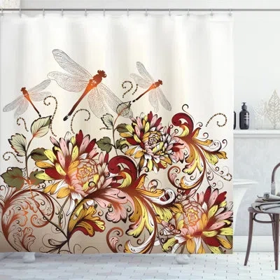 Ambesonne Spring Shower Curtain Set + Hooks