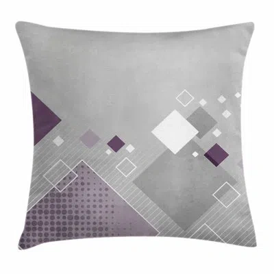 Ambesonne Squares Dots Square Pillow Cover