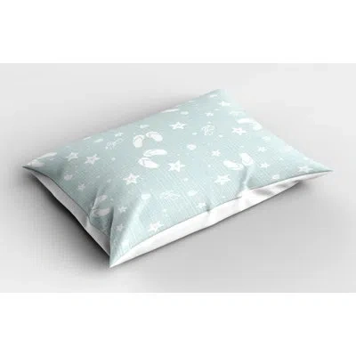 Ambesonne Starfish Sham In White