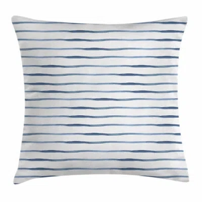 Ambesonne Stripe Abstract Ocean Square Pillow Cover