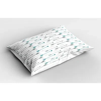 Ambesonne Tea Sham In Green;gray