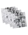 Ambesonne Tree Of Life Set Of 4 Napkins, 12" X 12" In Multi