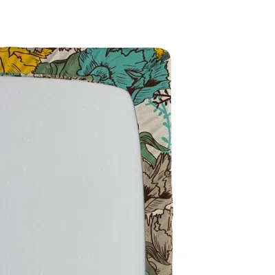 Ambesonne Video Games Floral / Flower Fitted Sheet In White Floral