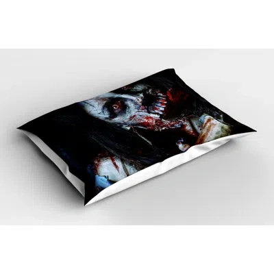 Ambesonne Zombie Sham In Black