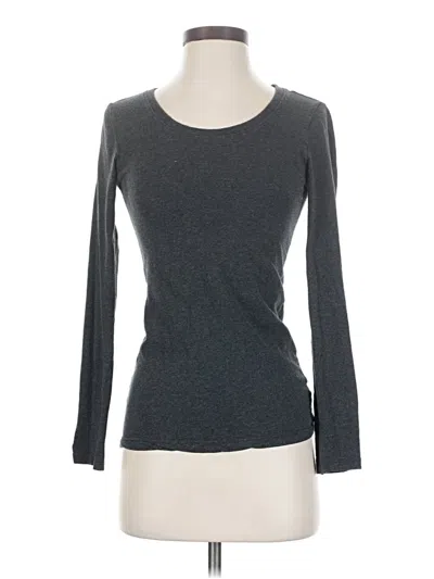 Pre-owned Ambiance 3/4 Sleeve T-shirt In Gray