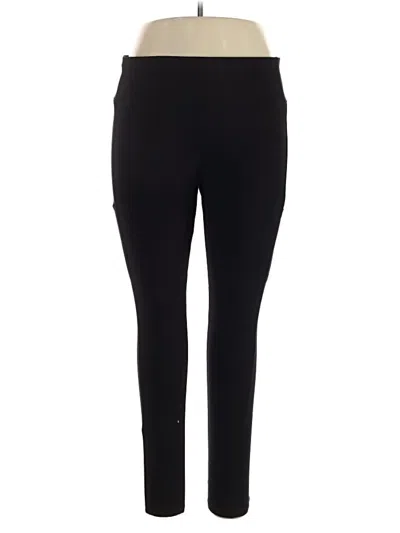 Pre-owned Ambiance Active Pants In Black