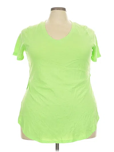 Pre-owned Ambiance Active T-shirt In Green