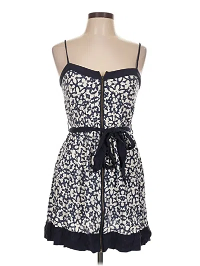 Pre-owned Ambiance Apparel Casual Dress In Blue