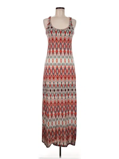 Pre-owned Ambiance Apparel Casual Dress In Brown