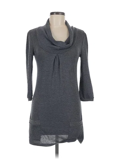 Pre-owned Ambiance Apparel Casual Dress In Gray