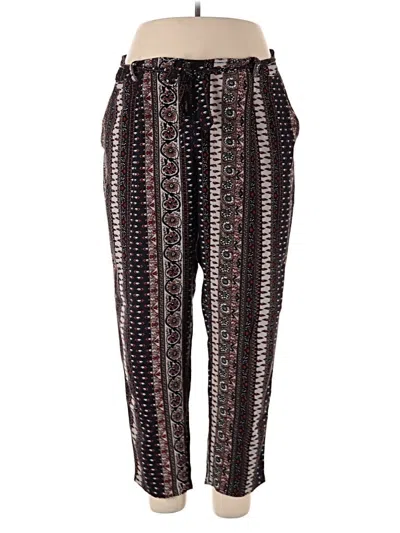 Pre-owned Ambiance Apparel Casual Pants In Black