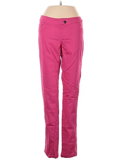 Pre-owned Ambiance Apparel Casual Pants In Pink