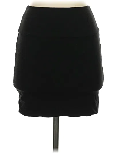 Pre-owned Ambiance Apparel Casual Skirt In Black