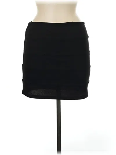 Pre-owned Ambiance Apparel Casual Skirt In Black