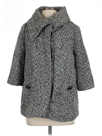 Pre-owned Ambiance Apparel Coat In Gray