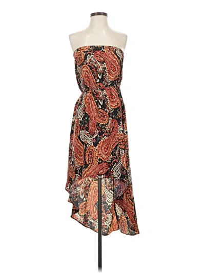 Pre-owned Ambiance Apparel Cocktail Dress In Orange