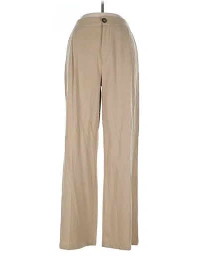 Pre-owned Ambiance Apparel Dress Pants In Tan