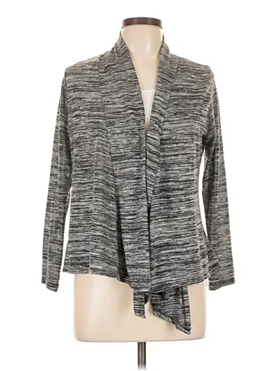 Pre-owned Ambiance Apparel Kimono In Gray