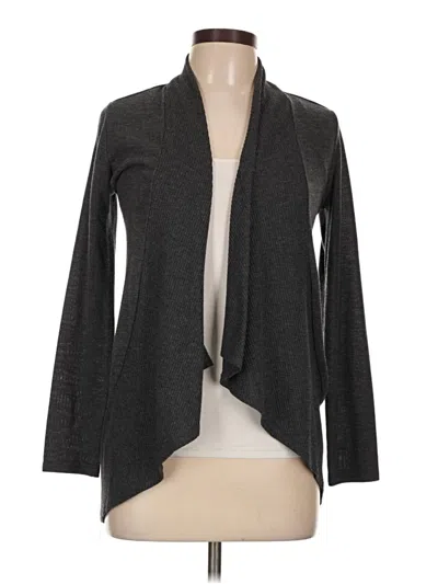 Pre-owned Ambiance Apparel Kimono In Gray