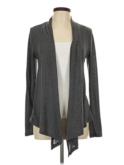 Pre-owned Ambiance Apparel Kimono In Gray