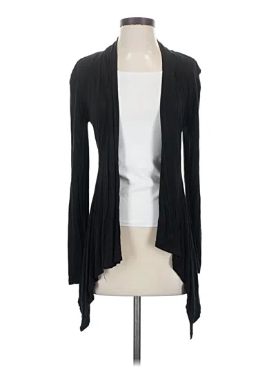 Pre-owned Ambiance Apparel Long Sleeve T-shirt In Black