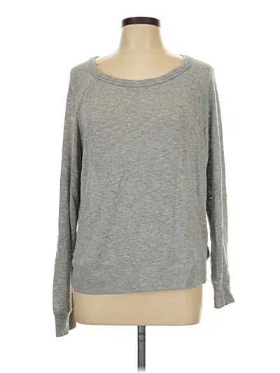 Pre-owned Ambiance Apparel Pullover Sweater In Gray