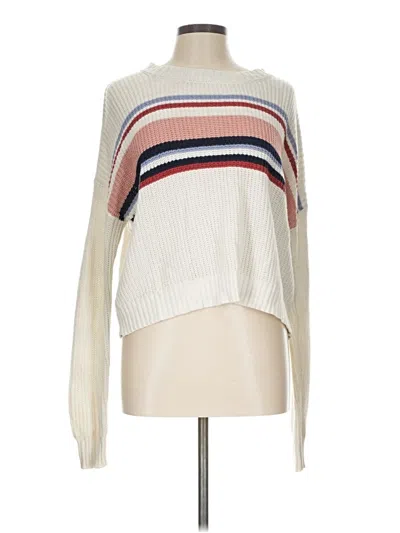Pre-owned Ambiance Apparel Pullover Sweater In Ivory
