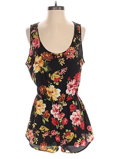 Pre-owned Ambiance Apparel Romper In Black