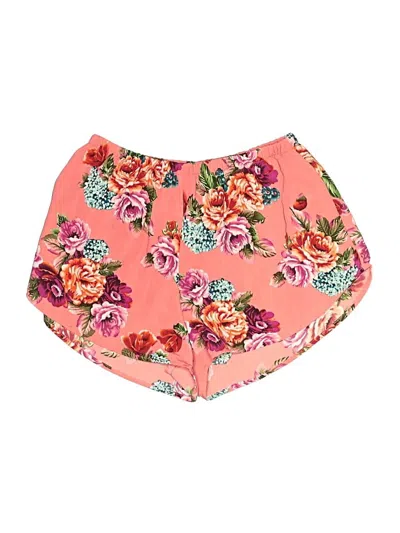 Pre-owned Ambiance Apparel Shorts In Pink