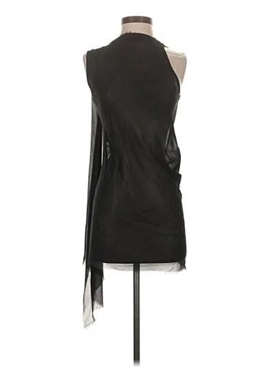 Pre-owned Ambiance Apparel Sleeveless Blouse In Black