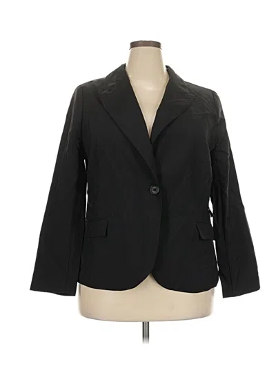 Pre-owned Ambiance Blazer Jacket In Black