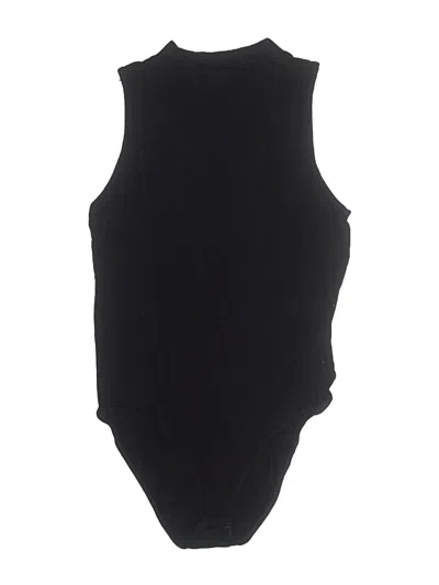Pre-owned Ambiance Bodysuit In Black