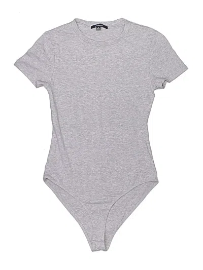 Pre-owned Ambiance Bodysuit In Gray