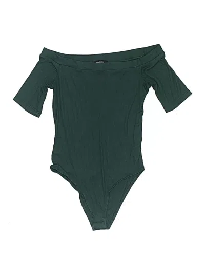 Pre-owned Ambiance Bodysuit In Green