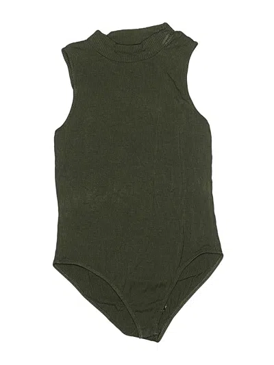 Pre-owned Ambiance Bodysuit In Green