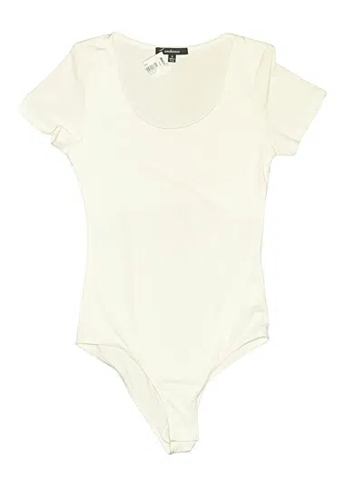 Pre-owned Ambiance Bodysuit In White
