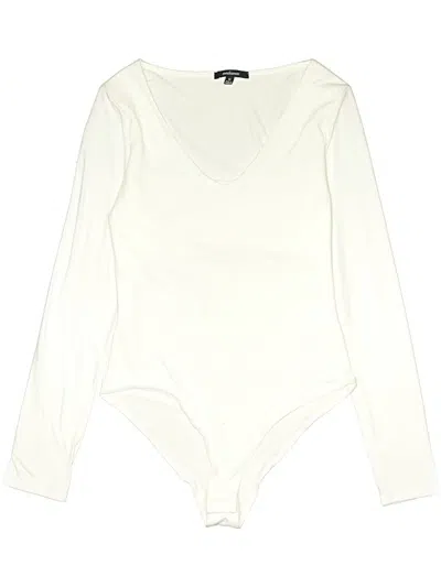 Pre-owned Ambiance Bodysuit In White