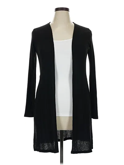 Pre-owned Ambiance Cardigan Sweater In Black