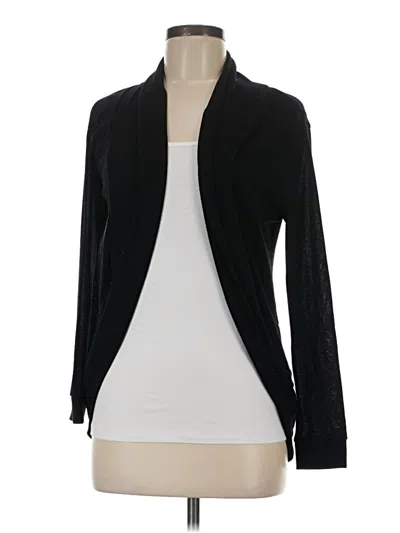 Pre-owned Ambiance Cardigan Sweater In Black