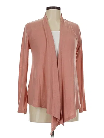 Pre-owned Ambiance Cardigan Sweater In Pink