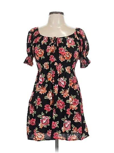 Pre-owned Ambiance Casual Dress In Black