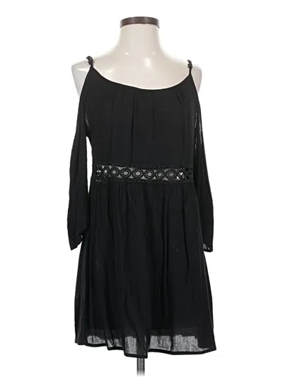 Pre-owned Ambiance Casual Dress In Black