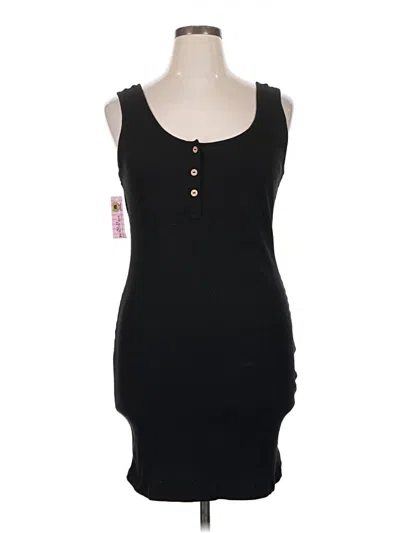 Pre-owned Ambiance Casual Dress In Black