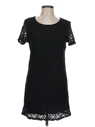 Pre-owned Ambiance Casual Dress In Black
