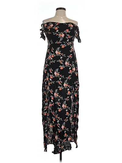 Pre-owned Ambiance Casual Dress In Black